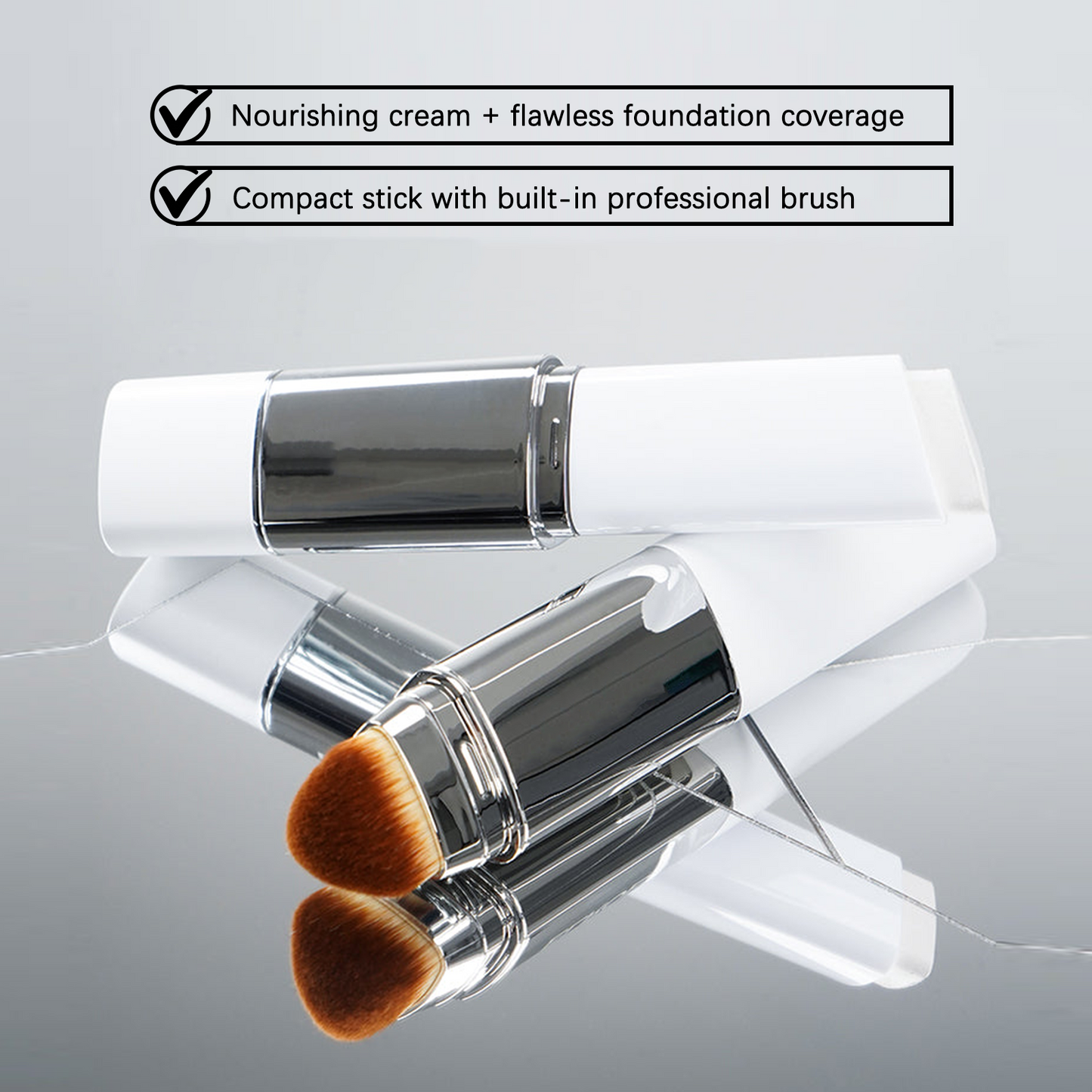 Two In One Color Changing Foundation Make-up Stick