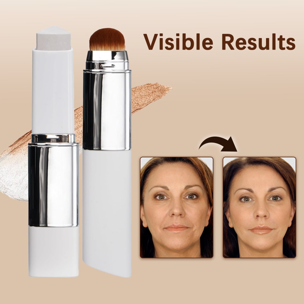 Two In One Color Changing Foundation Make-up Stick